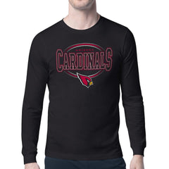 Arizona Cardinals Starter Team Track Graphic Long Sleeve T-Shirt - Black - NFL