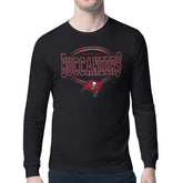 Tampa Bay Buccaneers Starter Team Track Graphic Long Sleeve T-Shirt - Black - NFL