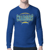 Los Angeles Chargers Starter Team Track Graphic Long Sleeve T-Shirt - Royal - NFL