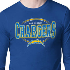 Los Angeles Chargers Starter Team Track Graphic Long Sleeve T-Shirt - Royal - NFL