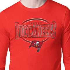 Tampa Bay Buccaneers Starter Team Track Graphic Long Sleeve T-Shirt - Red - NFL