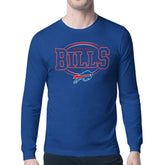 Buffalo Bills Starter Team Track Graphic Long Sleeve T-Shirt - Royal - NFL