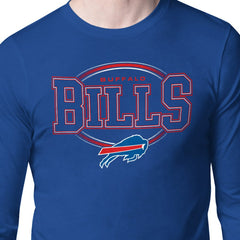 Buffalo Bills Starter Team Track Graphic Long Sleeve T-Shirt - Royal - NFL