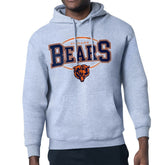 Chicago Bears Starter Team Track Graphic Pullover Hoodie - Heather Gray - NFL