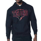 Houston Texans Starter Team Track Graphic Pullover Hoodie - Navy - NFL