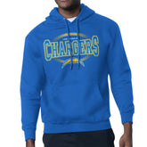 Los Angeles Chargers Starter Team Track Graphic Pullover Hoodie - Royal - NFL
