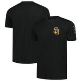 San Diego Padres New Era Bronze Logo with Cross Bats Established T-Shirt Near Me
