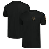 Boston Red Sox New Era Bronze Logo with Cross Bats Established T-Shirt Sale