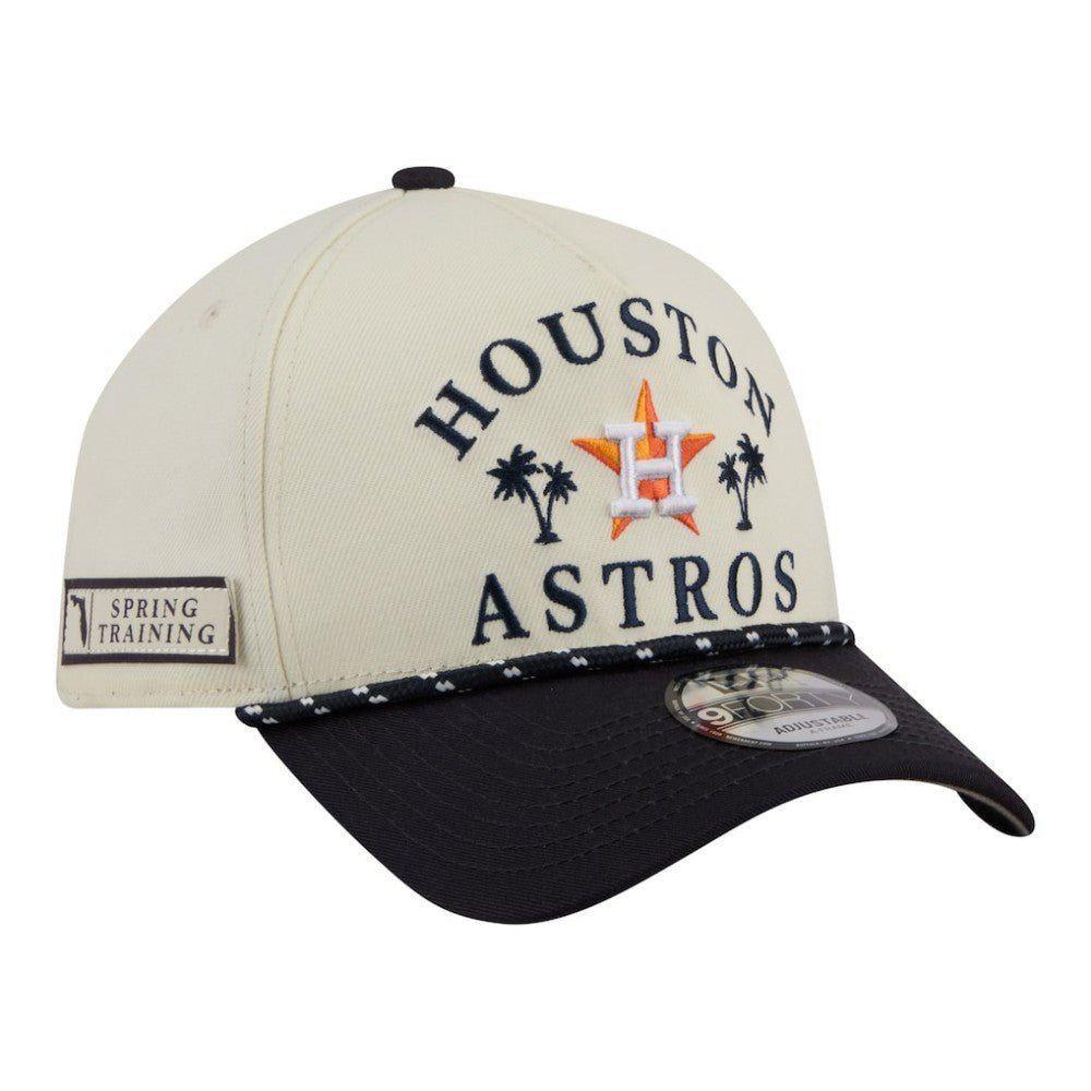 Houston Astros New Era 2026 Spring Training Fan Pack Rope A-Frame 9FORTY Adjustable Hat for sale