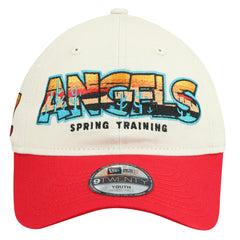 Los Angeles Angels New Era Youth 2026 Spring Training Fan Pack Batter 9TWENTY Adjustable Hat for sale