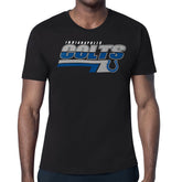 Indianapolis Colts Starter Logo Push Graphic T-Shirt - Black - NFL