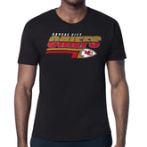 Kansas City Chiefs Starter Logo Push Graphic T-Shirt - Black - NFL