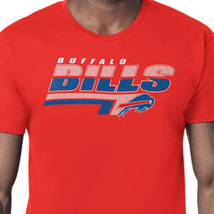 Buffalo Bills Starter Logo Push Graphic T-Shirt - Red - NFL