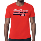 Houston Texans Starter Logo Push Graphic T-Shirt - Red - NFL