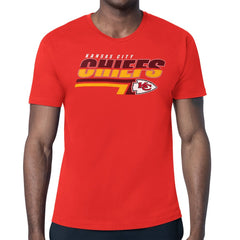 Kansas City Chiefs Starter Logo Push Graphic T-Shirt - Red - NFL