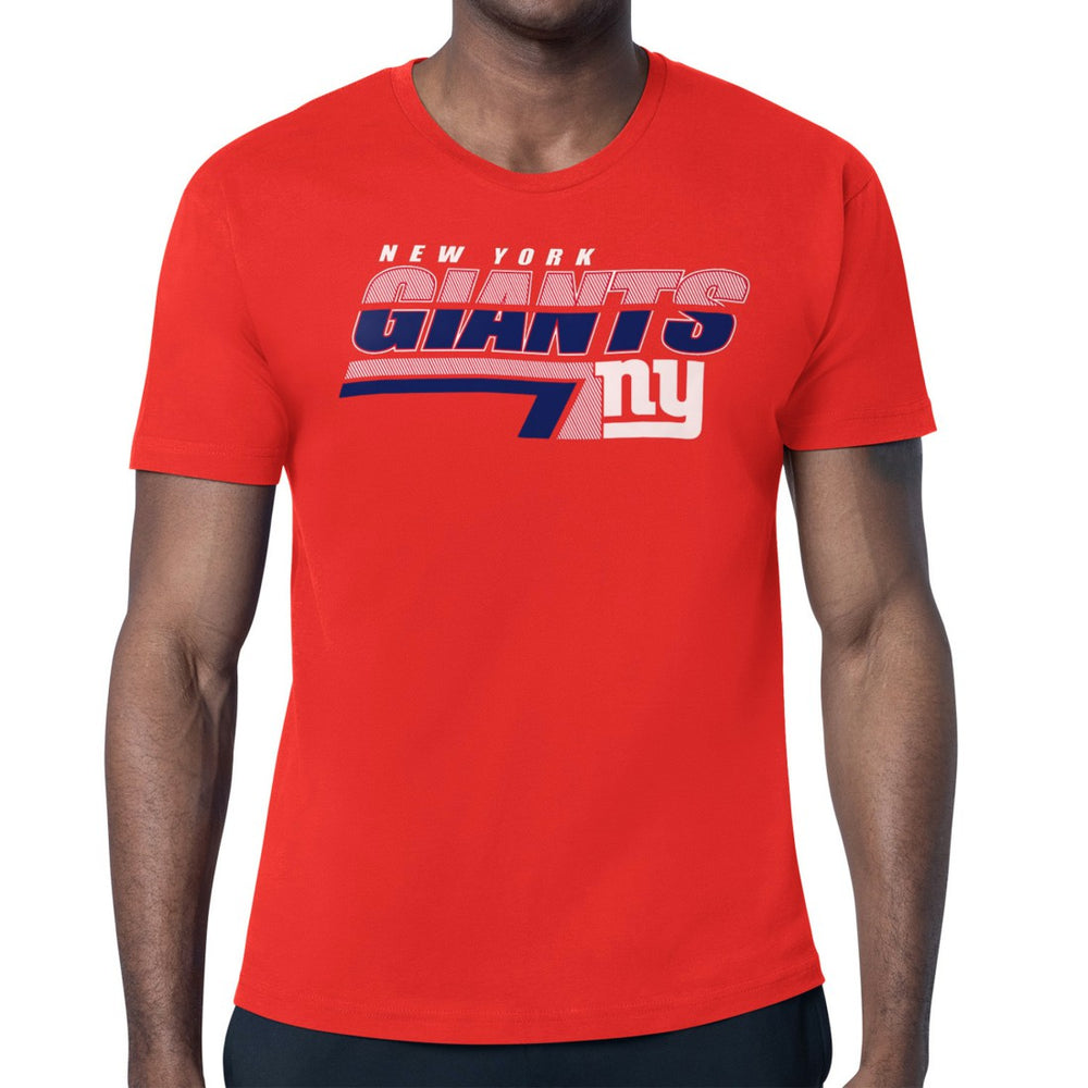 New York Giants Starter Logo Push Graphic T-Shirt - Red - NFL