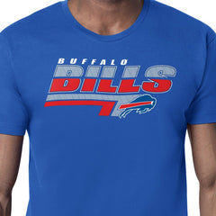 Buffalo Bills Starter Logo Push Graphic T-Shirt - Royal - NFL