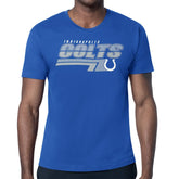 Indianapolis Colts Starter Logo Push Graphic T-Shirt - Royal - NFL