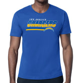 Los Angeles Chargers Starter Logo Push Graphic T-Shirt - Royal - NFL