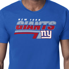 New York Giants Starter Logo Push Graphic T-Shirt - Royal - NFL