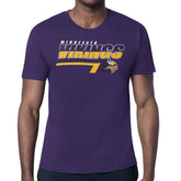 Minnesota Vikings Starter Logo Push Graphic T-Shirt - Purple - NFL