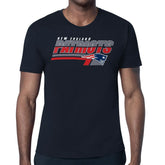 New England Patriots Starter Logo Push Graphic T-Shirt - Navy - NFL