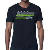 Seattle Seahawks Starter Logo Push Graphic T-Shirt - College Navy - NFL