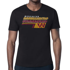 Washington Commanders Starter Logo Push Graphic T-Shirt - Black - NFL