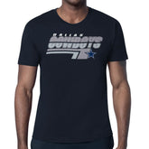 Dallas Cowboys Starter Logo Push Graphic T-Shirt - Navy - NFL
