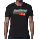 Cleveland Browns Starter Logo Push Graphic T-Shirt - Black - NFL