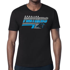 Carolina Panthers Starter Logo Push Graphic T-Shirt - Black - NFL
