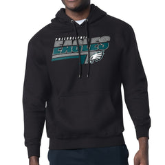 Philadelphia Eagles Starter Logo Push Graphic Hoodie - Black - NFL