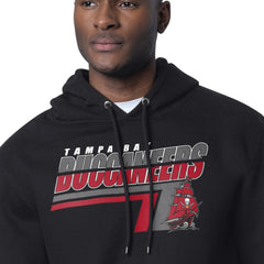 Tampa Bay Buccaneers Starter Logo Push Graphic Hoodie - Black - NFL