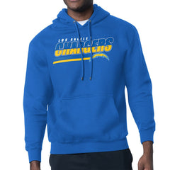 Los Angeles Chargers Starter Logo Push Graphic Hoodie - Royal - NFL