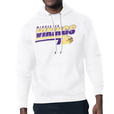 Minnesota Vikings Starter Logo Push Graphic Hoodie - White - NFL