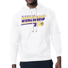 Minnesota Vikings Starter Logo Push Graphic Hoodie - White - NFL