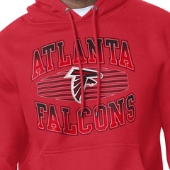 Atlanta Falcons Starter Team Grit Graphic Hoodie - Red - NFL