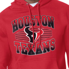 Houston Texans Starter Team Grit Graphic Hoodie - Red - NFL