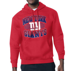 New York Giants Starter Team Grit Graphic Hoodie - Red - NFL