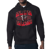Atlanta Falcons Starter Team Grit Graphic Hoodie - Black - NFL