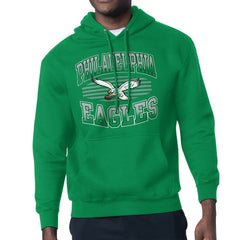 Philadelphia Eagles Starter Team Grit Graphic Hoodie - Kelly Green - NFL