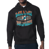 Miami Dolphins Starter Team Grit Graphic Hoodie - Black - NFL