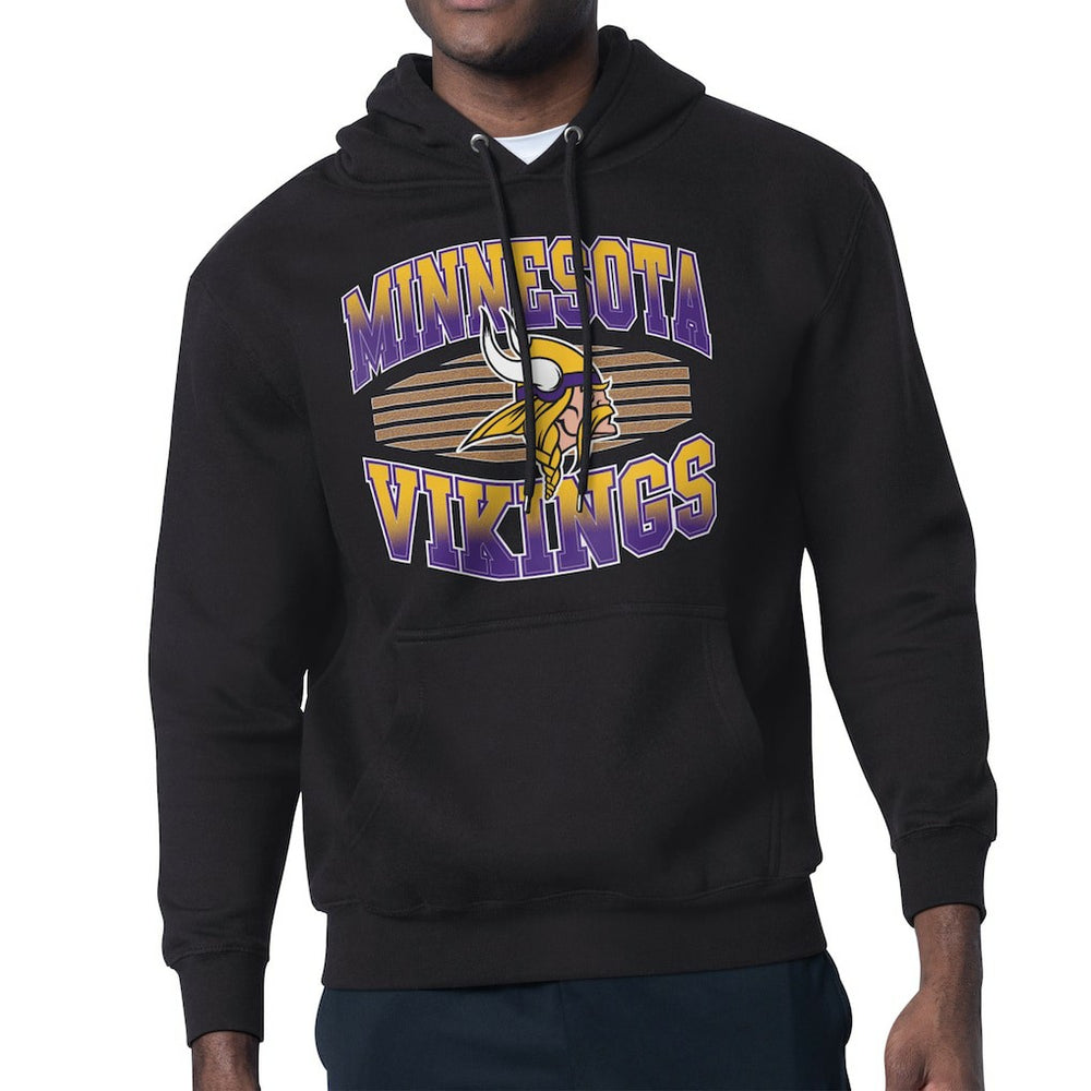 Minnesota Vikings Starter Team Grit Graphic Hoodie - Black - NFL