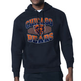 Chicago Bears Starter Team Grit Graphic Hoodie - Navy - NFL