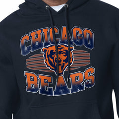 Chicago Bears Starter Team Grit Graphic Hoodie - Navy - NFL