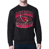 Arizona Cardinals Starter Team Grit Graphic Fleece Pullover Sweatshirt - Black - NFL