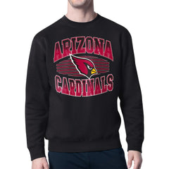 Arizona Cardinals Starter Team Grit Graphic Fleece Pullover Sweatshirt - Black - NFL