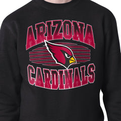 Arizona Cardinals Starter Team Grit Graphic Fleece Pullover Sweatshirt - Black - NFL