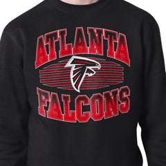 Atlanta Falcons Starter Team Grit Graphic Fleece Pullover Sweatshirt - Black - NFL
