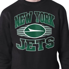 New York Jets Starter Team Grit Graphic Fleece Pullover Sweatshirt - Black - NFL